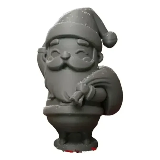 Figura Decorativa De Papá Noel Saco Dibujos Animados 2