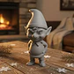 Figura Decorativa De Duende Travieso Invierno - Miniatura 2