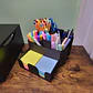 Organizador De Escritorio - Portalápices Y Notas Adhesivas - Miniatura 4