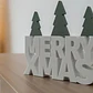 Figura Decorativa De Feliz Navidad - Miniatura 1