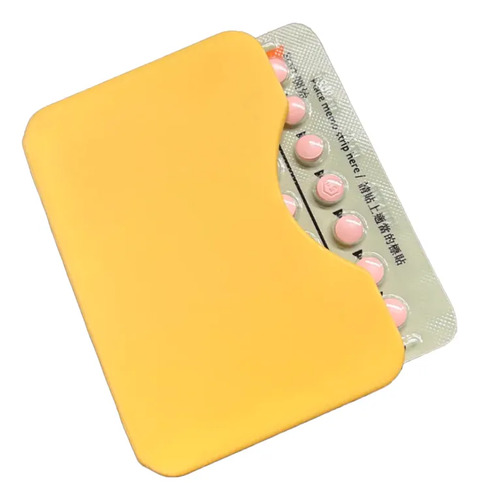 Estuche Pastillero Para Pastillas Anticonceptivas