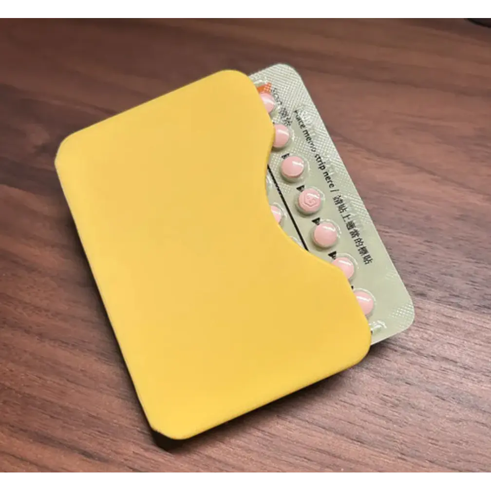 Estuche Pastillero Para Pastillas Anticonceptivas 4