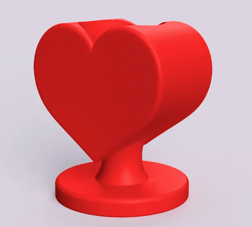 Macetero En Forma De Corazón - Foto 4