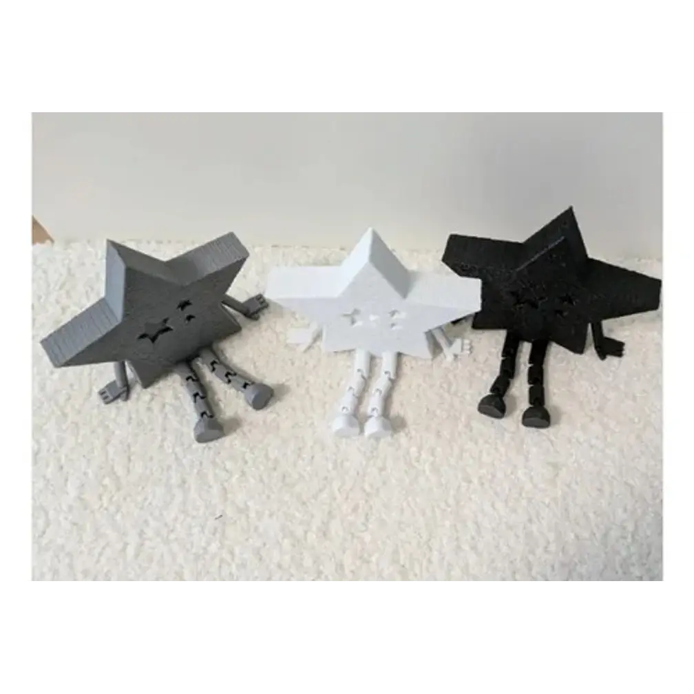 Figura Decorativa Articulada Para Estantería - Pack 3 2