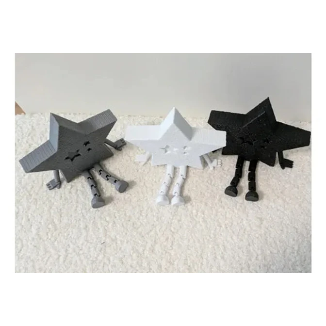 Figura Decorativa Articulada Para Estantería - Pack 3 2