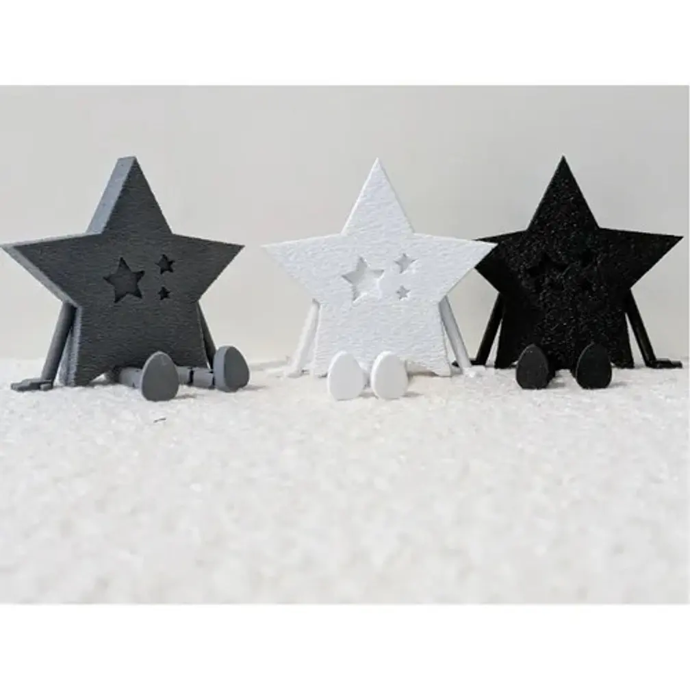 Figura Decorativa Articulada Para Estantería - Pack 3 3