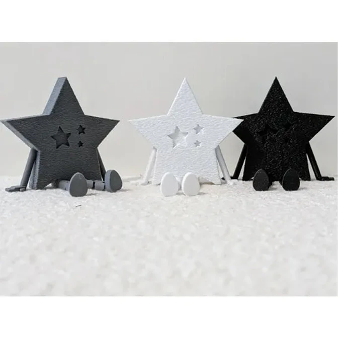 Figura Decorativa Articulada Para Estantería - Pack 3 3