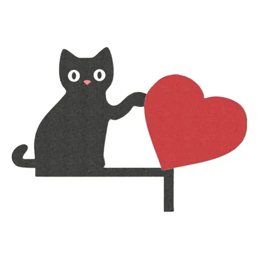 Esquinero De Puerta Gato San Valentín 1