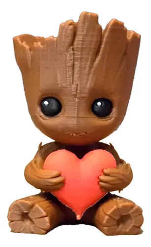 Figura Decorativa Baby Groot - San Valentín