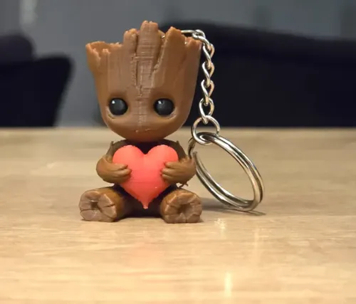 Figura Decorativa Baby Groot - San Valentín - Foto 3