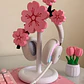 Soporte De Auriculares Sakura Flor De Cerezo Prints Patro - Miniatura 4