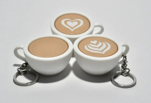 Figura Clicker Café Con Leche (pack 3 Un)