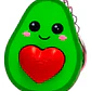 Figura Clicker Aguacate Amor - Miniatura 1