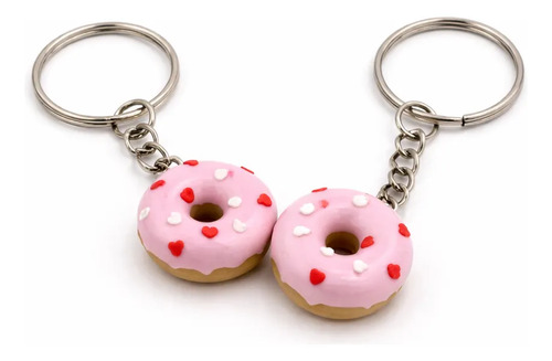 Llaveros Rosquillas Mini De Cupido (pack 2 Un)
