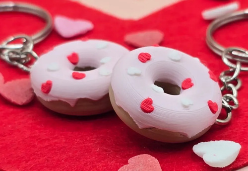 Llaveros Rosquillas Mini De Cupido (pack 2 Un) - Foto 3
