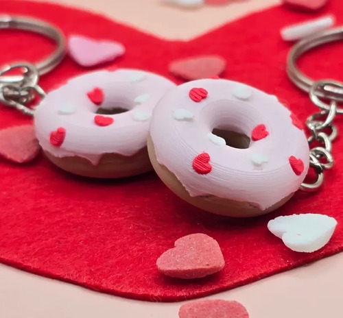 Llaveros Rosquillas Mini De Cupido (pack 2 Un) - Foto 4