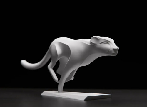 Figura Decorativa Guepardo - Foto 4