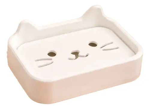 Jabonera De Gatito Para Baño