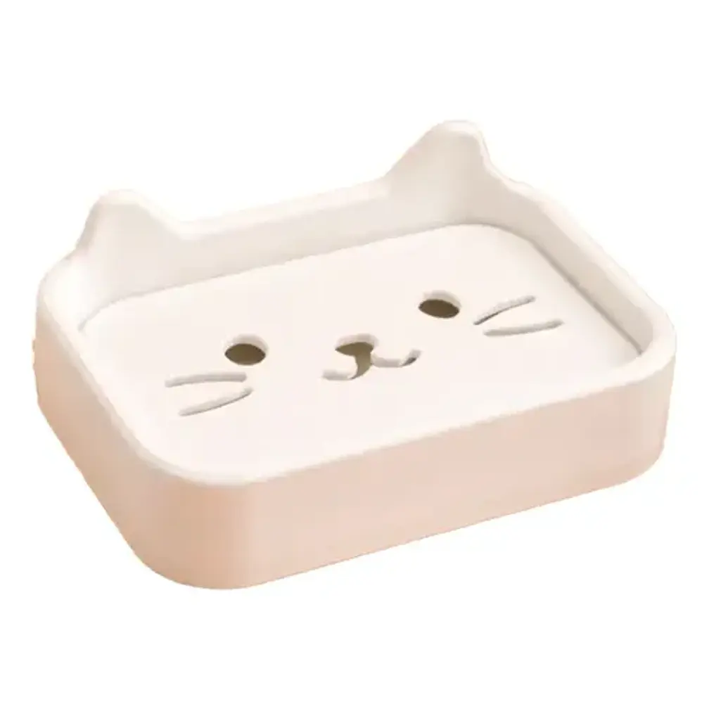 Jabonera De Gatito Para Baño 1