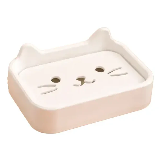 Jabonera De Gatito Para Baño 1