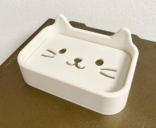 Jabonera De Gatito Para Baño - Foto 3