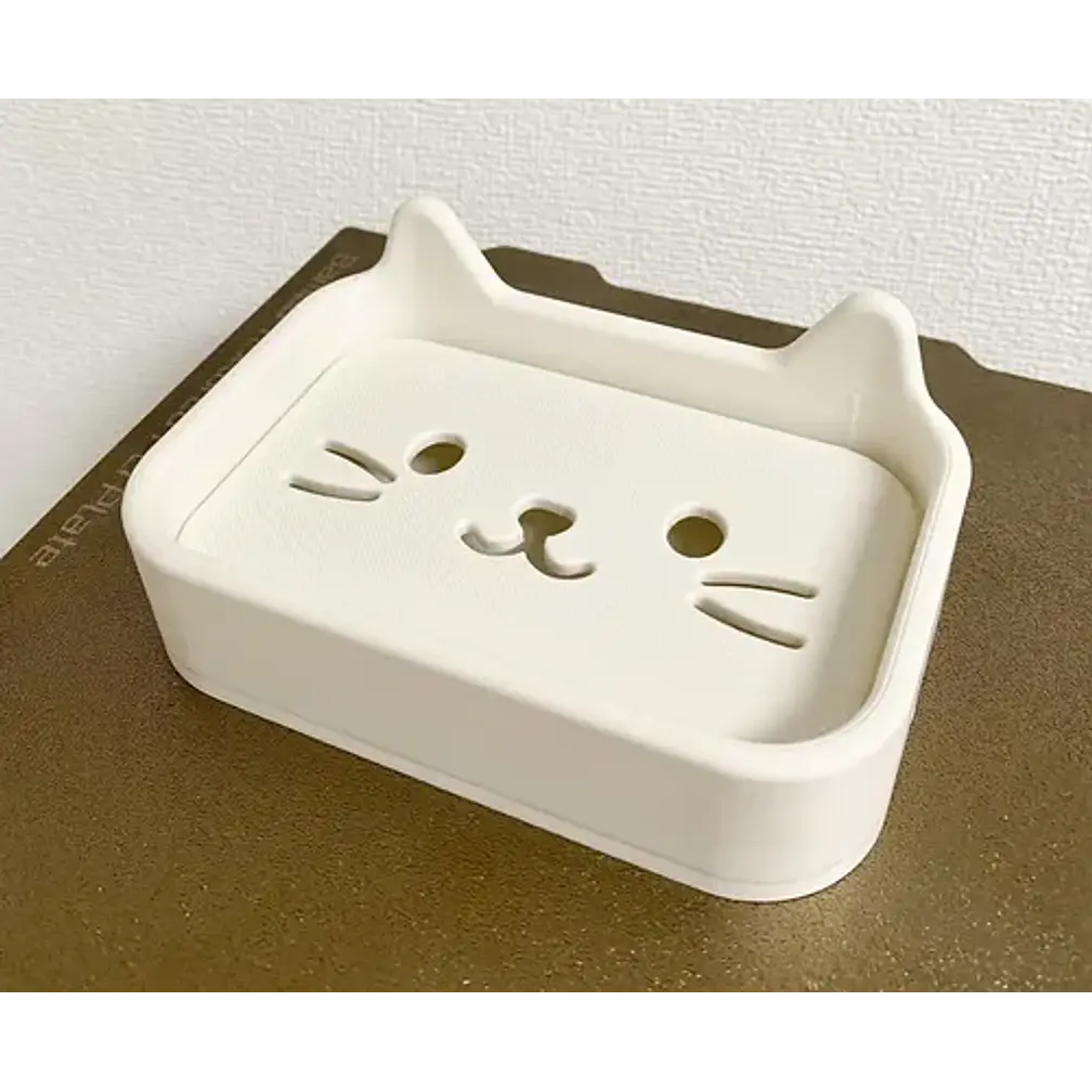 Jabonera De Gatito Para Baño 3
