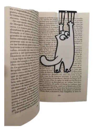 Marcapáginas- Gato Simón