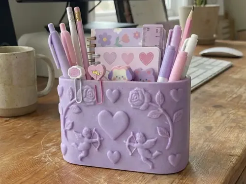Organizador De Escritorio Soporte Del Día De San Valentín - Foto 3
