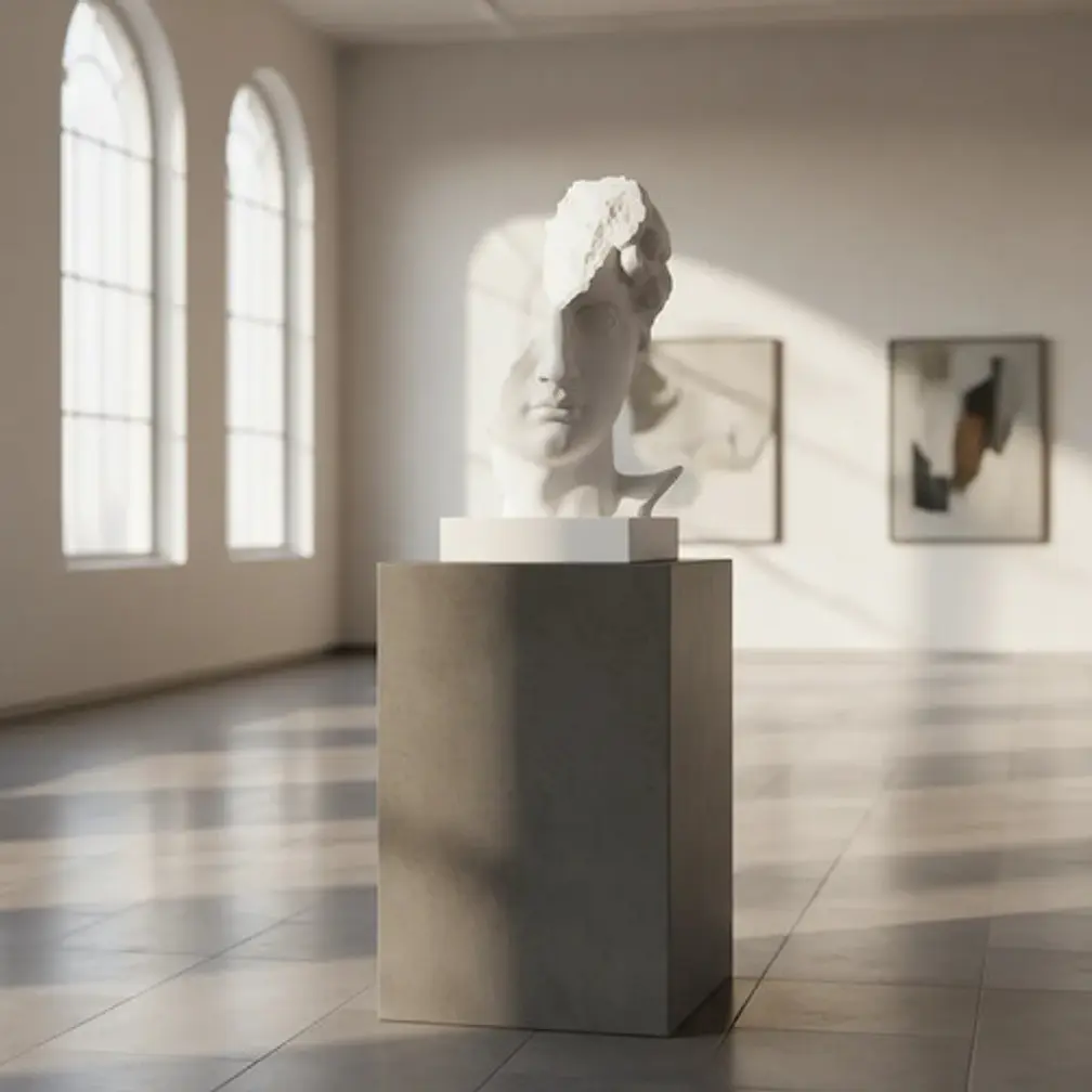 Escultura- Busto De David Arruinado 2