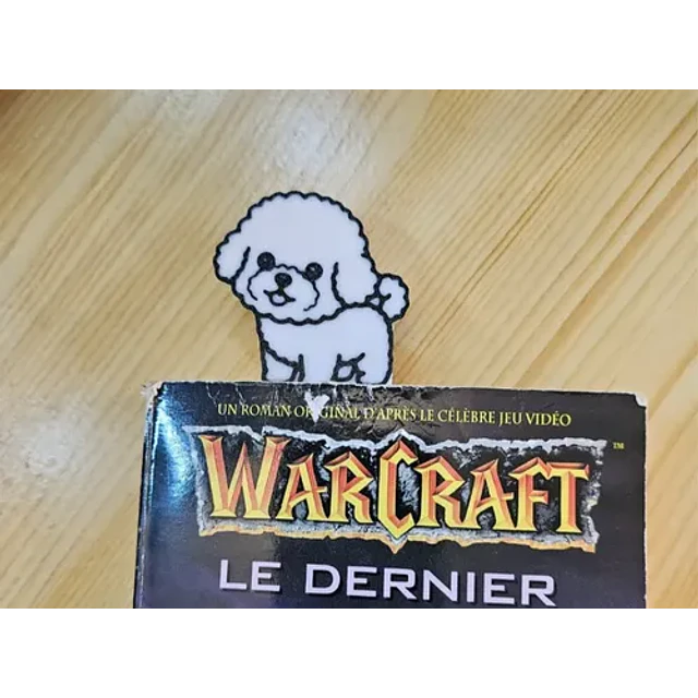 Marcapáginas- Perrito Poodle