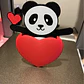 Corazón Panda Emergente- San Valentín (clip) - Miniatura 2