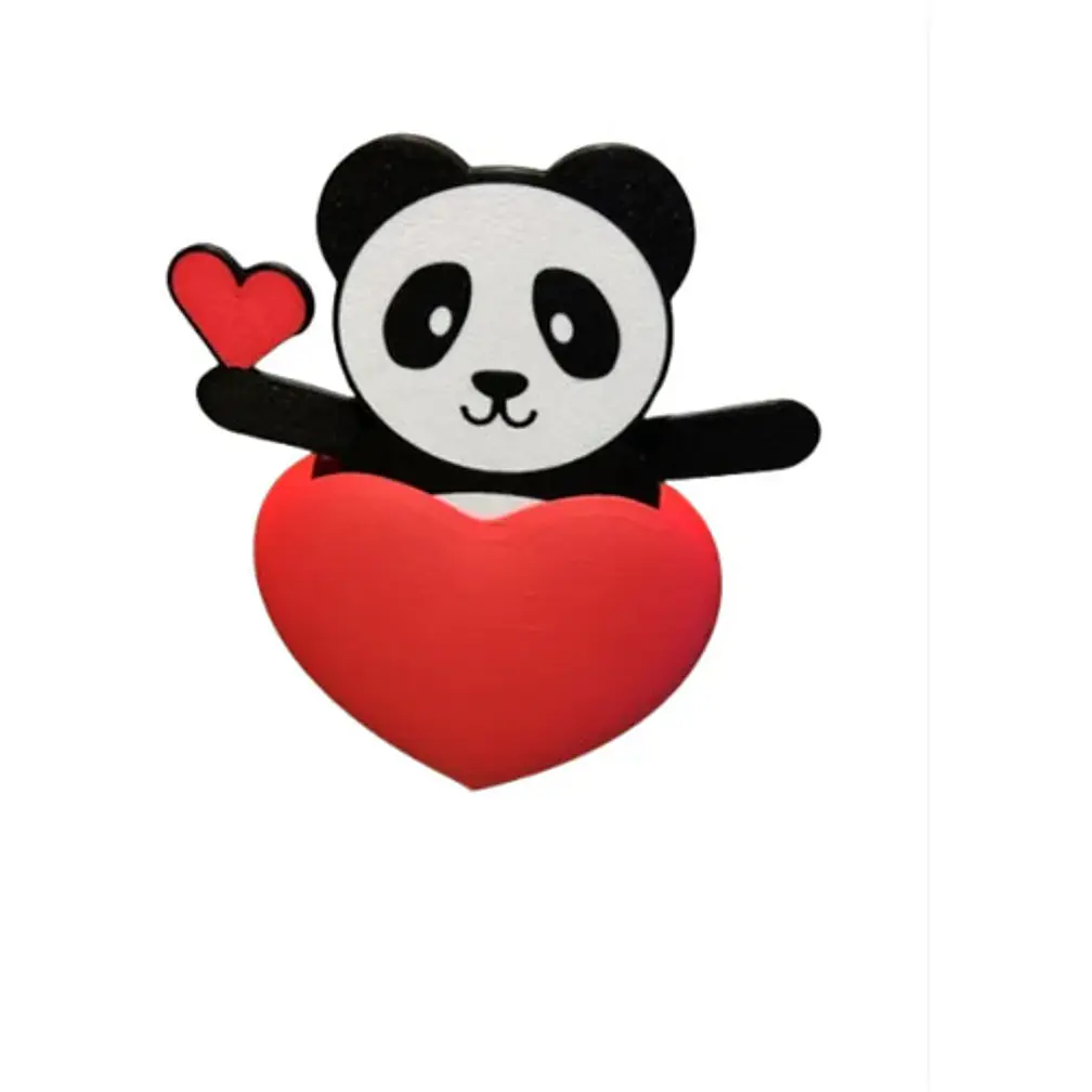 Corazón Panda Emergente- San Valentín (clip) 3