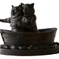 Escultura- Gatos Escena De Titanic - Miniatura 1