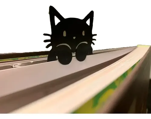 Marca Página - Gatito Asomándose
