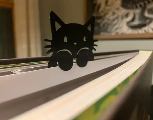 Marca Página - Gatito Asomándose - Foto 2