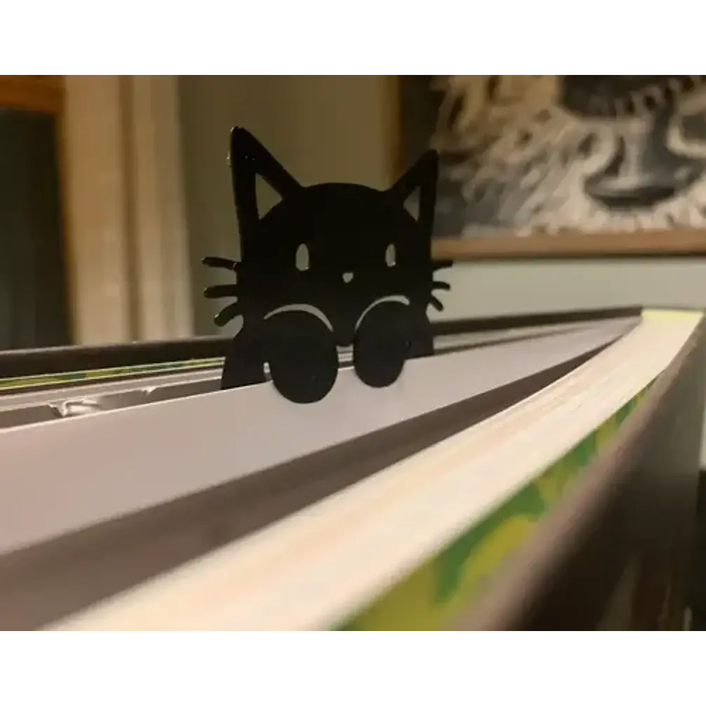 Marca Página - Gatito Asomándose 2
