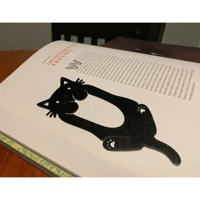 Marca Página - Gatito Asomándose 4