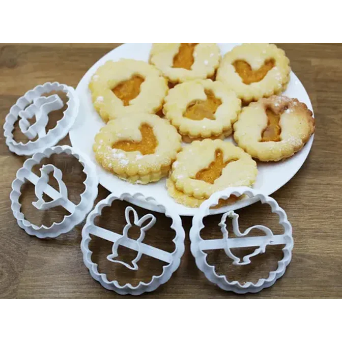 Cortadores De Galletas De Pascua (pack 5 Un) 4