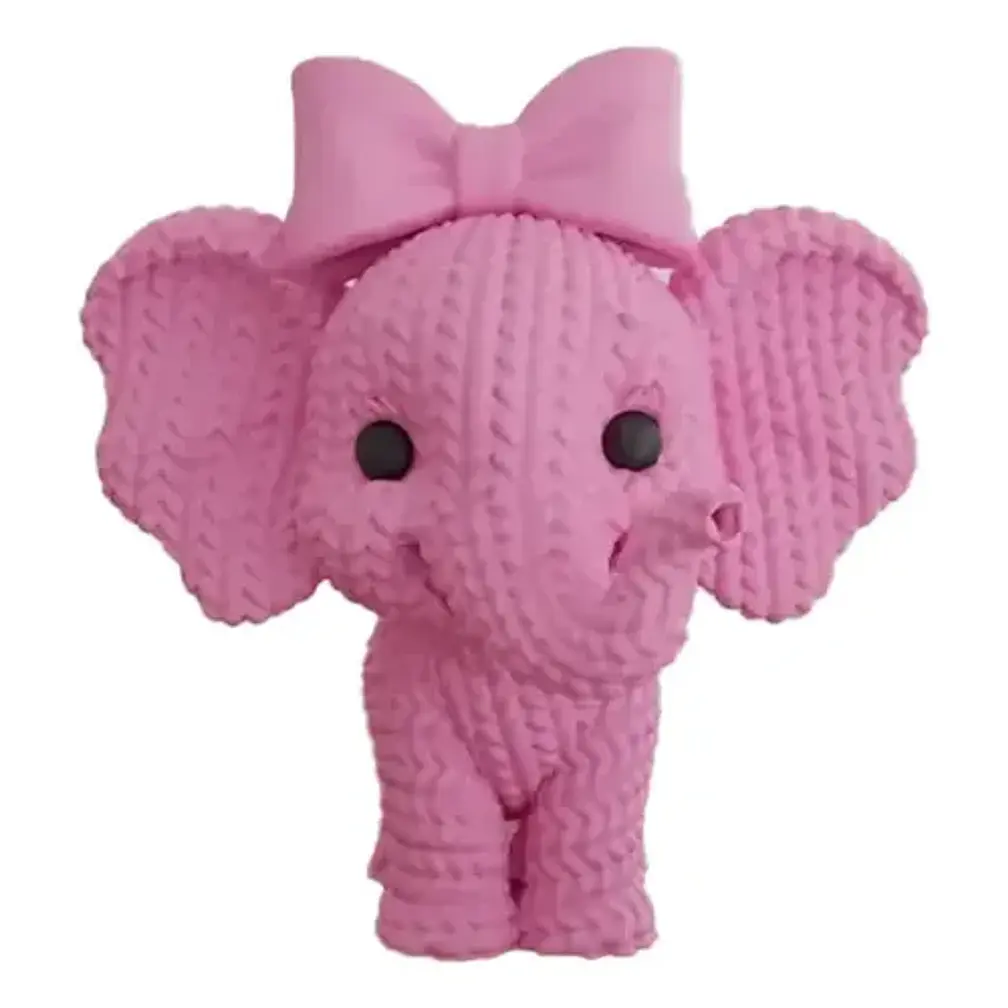 Figura Elefante Adorable De Punto 1
