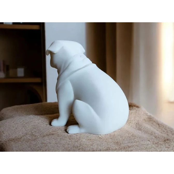 Escultura- Pug Geométrico Rechonchito 3