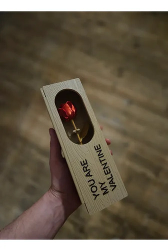 Caja De Rosas De San Valentín