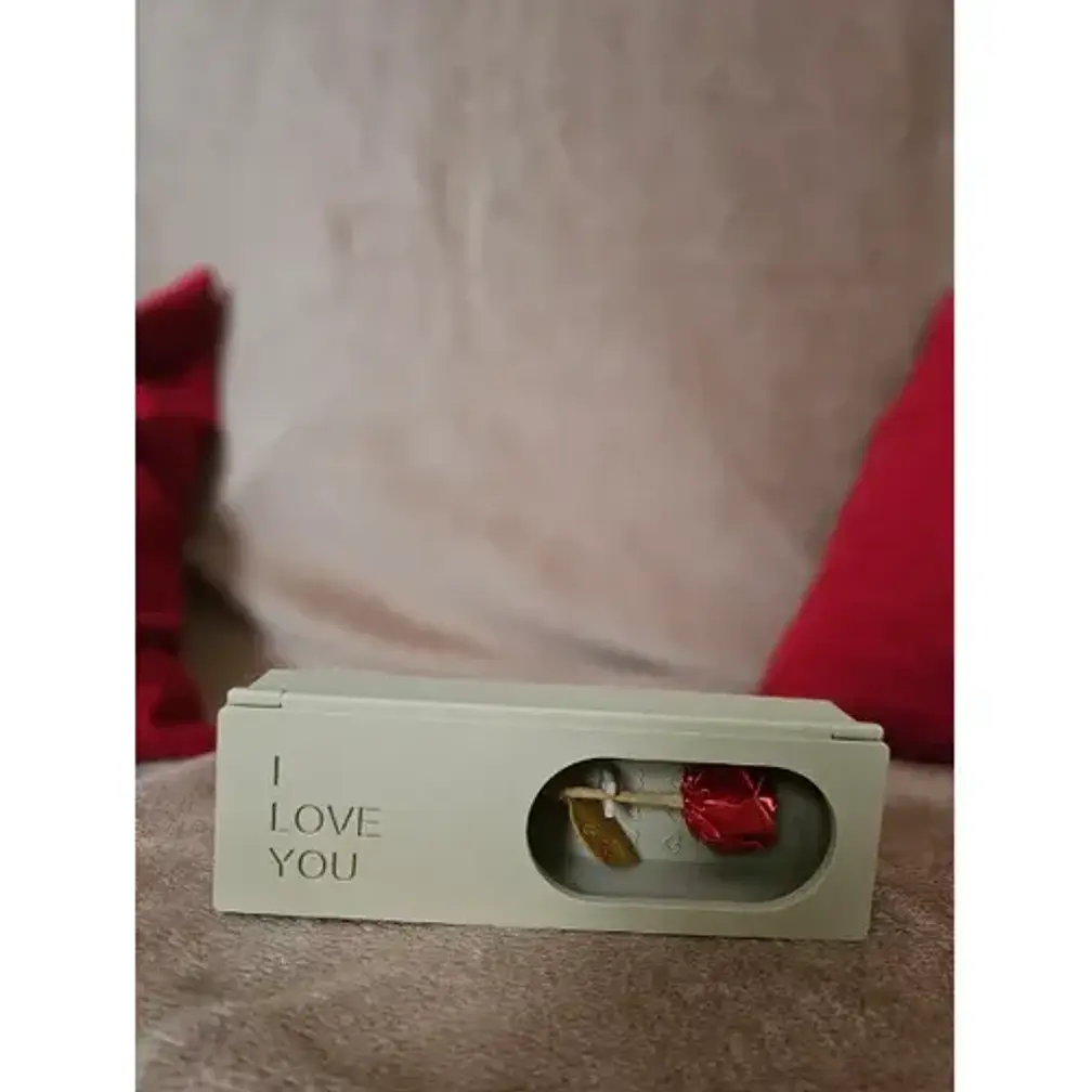 Caja De Rosas De San Valentín 2