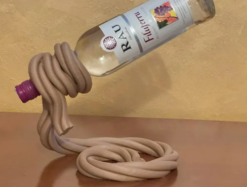 Porta Vino - Diseño Cuerda