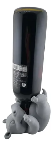Porta Vino - Diseño Hipopótamo - Foto 3