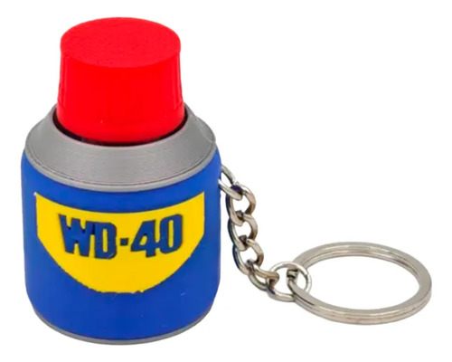 Llavero Clicker Estilo Spray Wd40