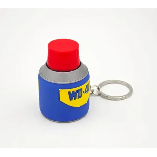 Llavero Clicker Estilo Spray Wd40