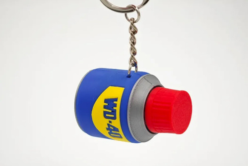 Llavero Clicker Estilo Spray Wd40 - Foto 3