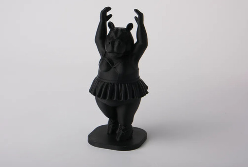 Escultura- Hipopótamo Bailarín - Foto 2