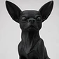 Escultura De Chihuahua Minimalista - Miniatura 2