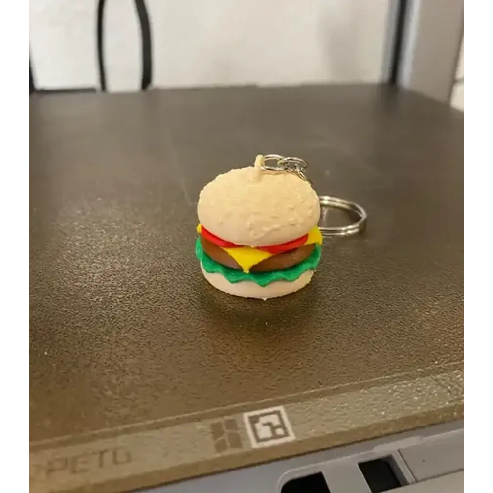 Llavero Diseño Hamburguesa 2